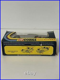 Corgi No. 270 James Bond Aston Martin Db5 Silver 1/43 Scale Made In Gt Britain