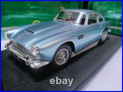 Cult Models 118 Aston Martin DB4 1958 Metal Blue Coupe resin car Model