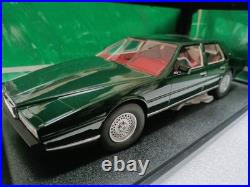 Cult Models 118 Scale Aston Martin Lagonda S2 Deep Green Luxury Sedan Model