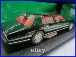 Cult Models 118 Scale Aston Martin Lagonda S2 Deep Green Luxury Sedan Model