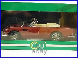 Cult Scale Models 1/18th Scale 1964 Aston Martin DB5 DHC Metallic Red