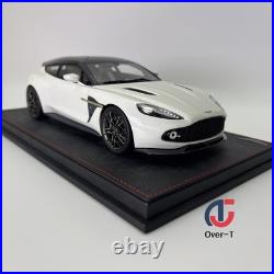 Customized 118 Aston Martin Shooting Brake Escaping White Resin Super Car Model