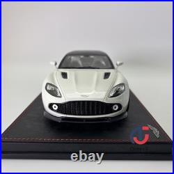 Customized 118 Aston Martin Shooting Brake Escaping White Resin Super Car Model