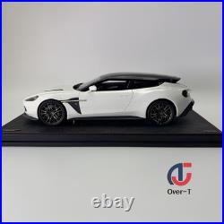 Customized 118 Aston Martin Shooting Brake Escaping White Resin Super Car Model