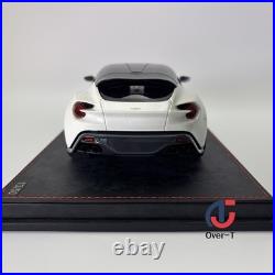 Customized 118 Aston Martin Shooting Brake Escaping White Resin Super Car Model