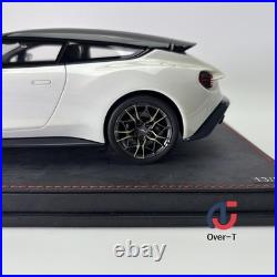 Customized 118 Aston Martin Shooting Brake Escaping White Resin Super Car Model