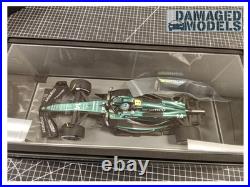 DAMAGED MODEL FD #299 -SPARK 1/18 ASTON MARTIN AMR23 2nd Canadian GP 2023