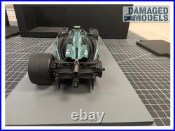 DAMAGED MODEL FD #299 -SPARK 1/18 ASTON MARTIN AMR23 2nd Canadian GP 2023