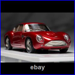 DMH 143 Scale Aston Martin DB4 GT Zagato Resin Model Car Collection Metal Red