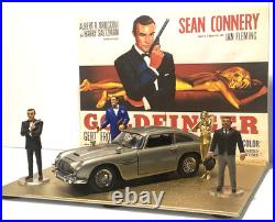 Danbury Mint 007 1964 Aston Martin DB5 + Rare Corgi Icons Connery +Title +Papers
