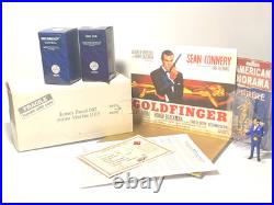 Danbury Mint 007 1964 Aston Martin DB5 + Rare Corgi Icons Connery +Title +Papers