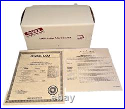 Danbury Mint 1964 Aston Martin DB5 124 Diecast NIB (B251)