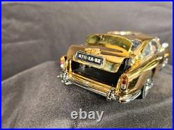 Danbury Mint 22kt Gold James Bond 007 Aston Martin 124 Scale Inv. #7093