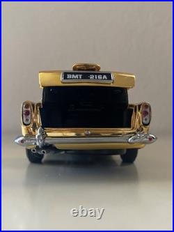Danbury Mint James Bond 007 22kt Gold Plated Aston Martin Db5 1/24 Diecast Scale