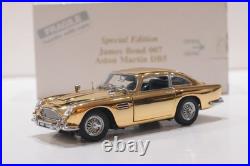 Danbury Mint James Bond 007 Aston Martin Db5 Special Gold Edition Scale 124