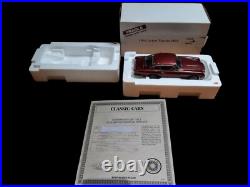 Danbury Mint Red 1964 Aston Martin DB5 124 Scale WITH TITLE