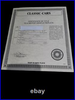Danbury Mint Red 1964 Aston Martin DB5 124 Scale WITH TITLE