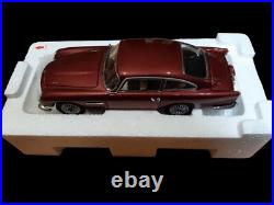 Danbury Mint Red 1964 Aston Martin DB5 124 Scale WITH TITLE