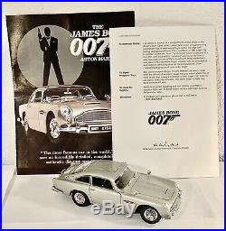 Danbury Mintrarejames Bond 007 -aston Martin Db-5 1/24 Scale-goldfinger Nice
