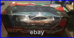 Ertl 1/18 Scale Diecast Chrome 007 Aston Martin Vanquish Die Another Day Joyride