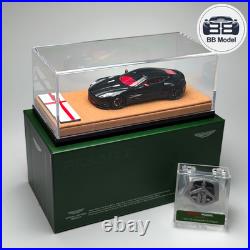 FIGART MODEL 164 Aston Martin One-77 Q-Series 2011 Black Pearl RESIN Model Car