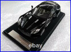 FRONTIART 1/ 18 Scale Aston Martin ONE-77 Black Used Mini CarRare From Japan