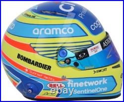 Fernando Alonso Aston Martin Autographed 12 Scale Formula 1 Mini Helmet BAS Fernando Alonso Aston Martin Autographed 12 Scale Formula 1 Mini Helmet BAS