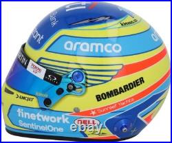 Fernando Alonso Aston Martin Autographed 12 Scale Formula 1 Mini Helmet BAS Fernando Alonso Aston Martin Autographed 12 Scale Formula 1 Mini Helmet BAS