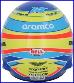 Fernando Alonso Aston Martin Autographed 12 Scale Formula 1 Mini Helmet BAS Fernando Alonso Aston Martin Autographed 12 Scale Formula 1 Mini Helmet BAS