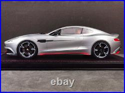 FrontiArt Avan Style 118 Scale Aston Martin Vanquish S Car Model Limited Silver