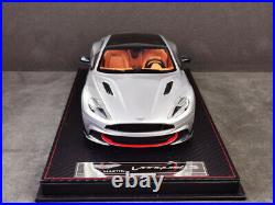 FrontiArt Avan Style 118 Scale Aston Martin Vanquish S Car Model Limited Silver