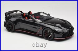 GT923 Aston Martin V12 Vantage Roadster Onyx Black GT Spirit 1/18
