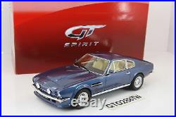 GT Spirit 118 scale Aston Martin V8 Vantage V580 X-Pack 1986 Blue(LE 500) GT744