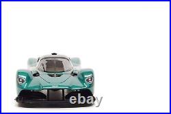 GT Spirit 2021 Aston Martin Valkyrie Racing Green Metallic with Black Accents 118