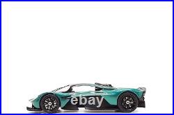 GT Spirit 2021 Aston Martin Valkyrie Racing Green Metallic with Black Accents 118