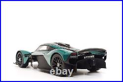 GT Spirit 2021 Aston Martin Valkyrie Racing Green Metallic with Black Accents 118