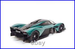 GT Spirit 2021 Aston Martin Valkyrie Racing Green Metallic with Black Accents 118