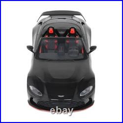 GT Spirit 2023 Aston Martin V12 Vantage Roadster Onyx Black Red Trim 118 GT923