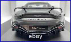 Gt Spirit Gt443 2023 Aston Martin V12 Vantage Magnetic Silver L/e 118 Scale