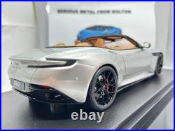 Gt Spirit Gt945 2023 Aston Martin Db12 Volante Silver L/e 118 Scale