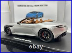 Gt Spirit Gt945 2023 Aston Martin Db12 Volante Silver L/e 118 Scale