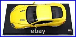 Hot Wheels 1/18 Scale Diecast G7158 Aston Martin V8 Vantage Met Yellow