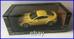 Hot Wheels Aston Martin V8 Vantage Yellow 118 Scale Diecast 2004 Release NIB