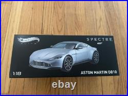 Hot Wheels Elite 118 Scale JAMES BOND 007 SPECTRE ASTON MARTIN DB10 NIB