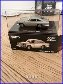 Hotwheels 1/43 scale Aston Martin db5 James Bond Goldfinger BNIB Sealed