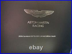 IXO 1.43 Scale ASTON MARTIN Le-Mans Year 2006 007 & 009 Model Two Car Set
