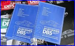 JAMES BOND 007 Aston Martin DB5 GE Fabbri Eaglemoss 1/8 Scale 1 to 84 bargain