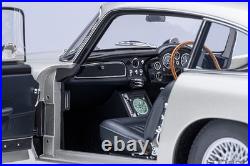 James Bond 007 AUTOART 1964 Aston Martin DB5 (Birch Silver) 118 Scale Brand New
