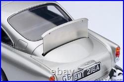 James Bond 007 AUTOART 1964 Aston Martin DB5 (Birch Silver) 118 Scale Brand New