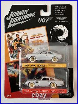 James Bond Rare White Lightning 007 1974 HORNET 1964 DB5 James Bond 007 2 PACK James Bond Rare White Lightning 007 1974 HORNET 1964 DB5 James Bond 007 2 PACK